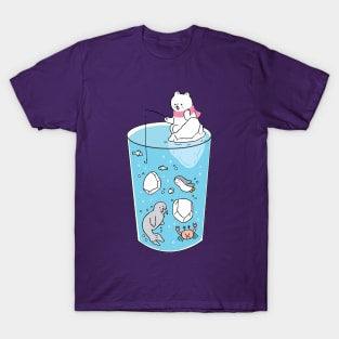 Polar Bear Fishing T-Shirt